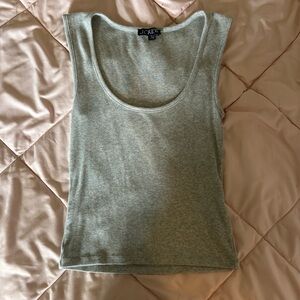 J. Crew Women's Light Gray Tank Top